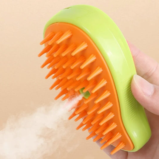 KittySpa™ - Cat Steam Brush - Green, Nymock