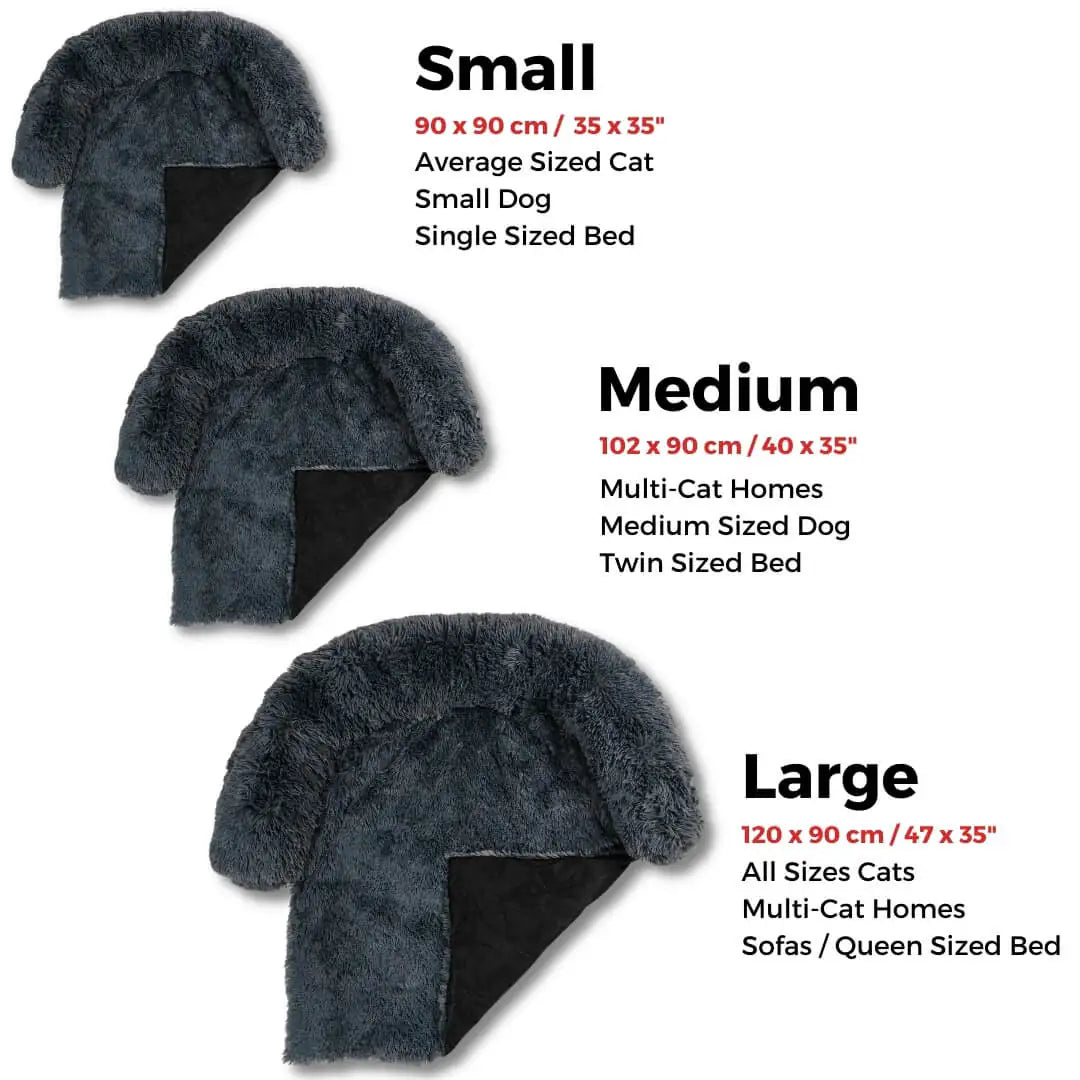 Calming Cloud™ Furniture Protector - Dark Grey / Small, Nymock