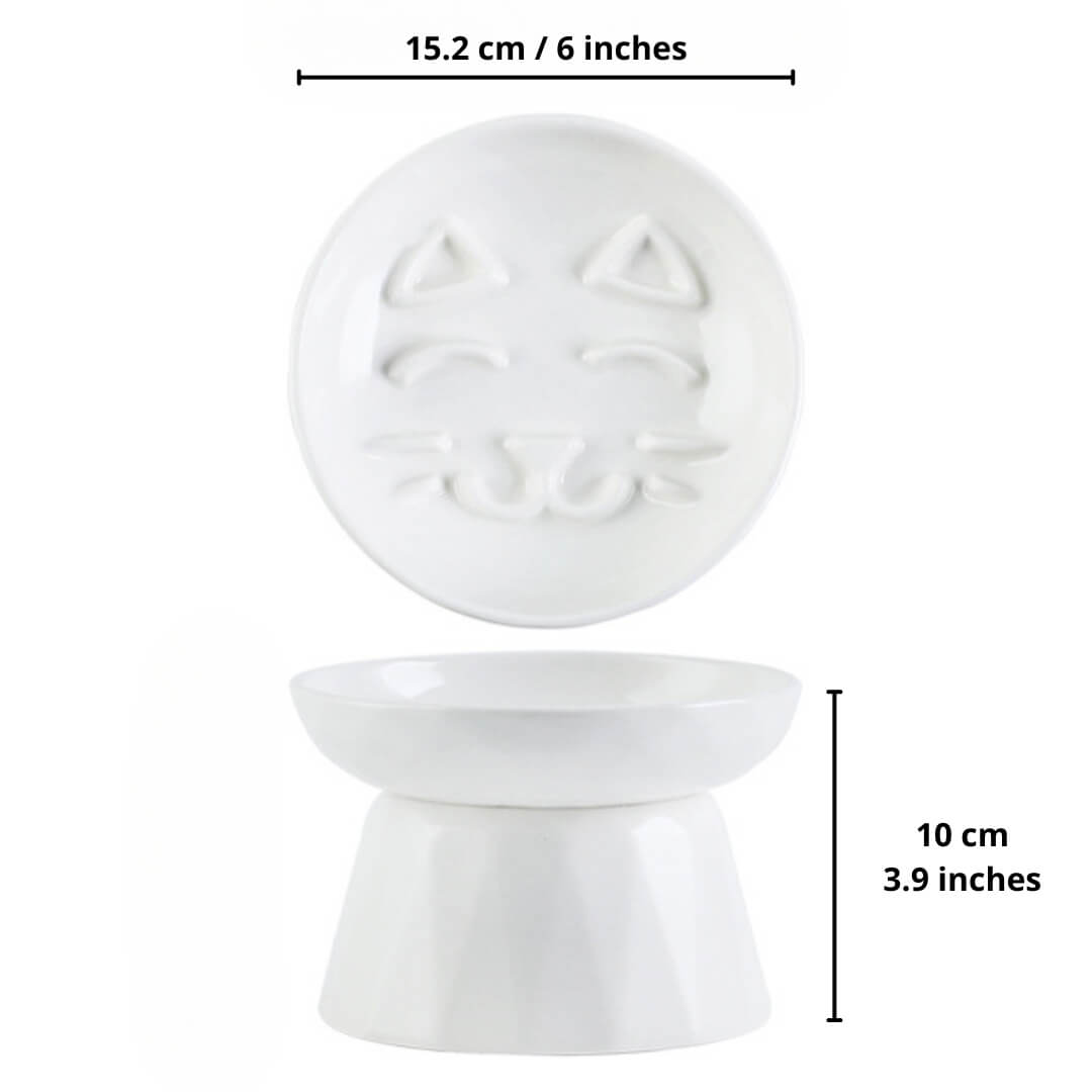 Whisker Friendly Slow Feeder Cat Bowl - Default Title, Nymock