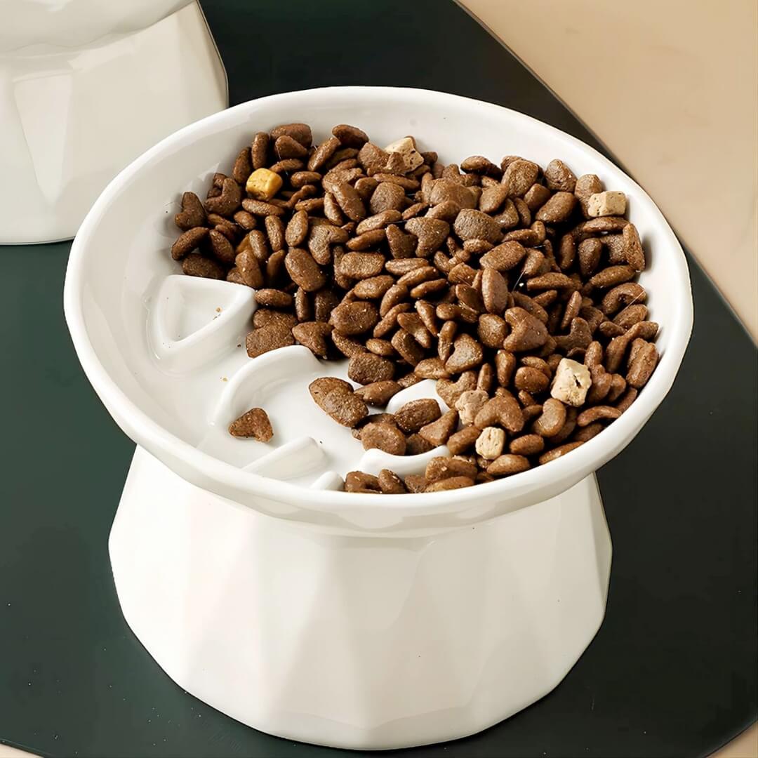 Whisker Friendly Slow Feeder Cat Bowl - Default Title, Nymock