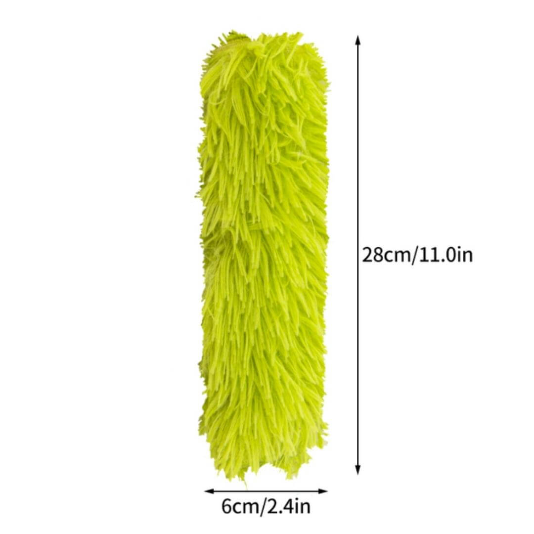 Cuddle & Kick™ Fuzzy Catnip Kicker - Yellow, Nymock