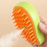 KittySpa™ - Cat Steam Brush - Green, Nymock