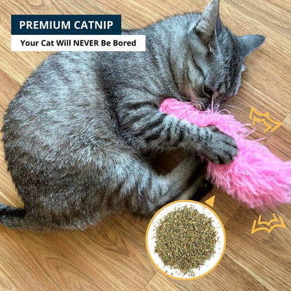 Cuddle & Kick™ Fuzzy Catnip Kicker - Surprise Me, Nymock