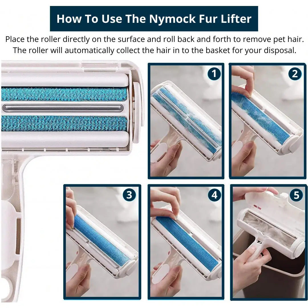 Fur Lifter™ Reusable Pet Hair Remover - Default Title, Nymock