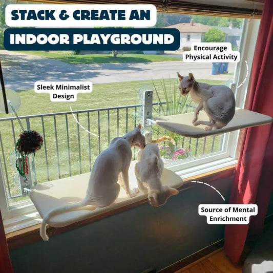 Nymock™ Foldable Cat Hammock Window Perch