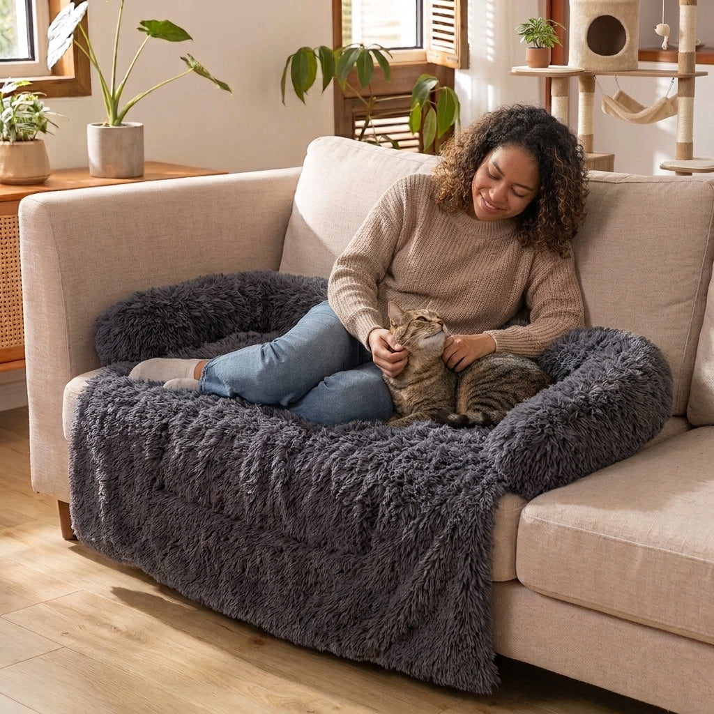 Calming Cloud™ Furniture Protector - Dark Grey / Small, Nymock
