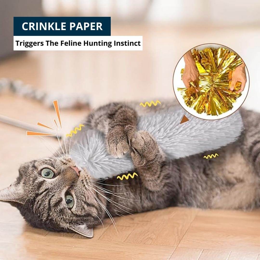 Cuddle & Kick™ Fuzzy Catnip Kicker - Surprise Me, Nymock