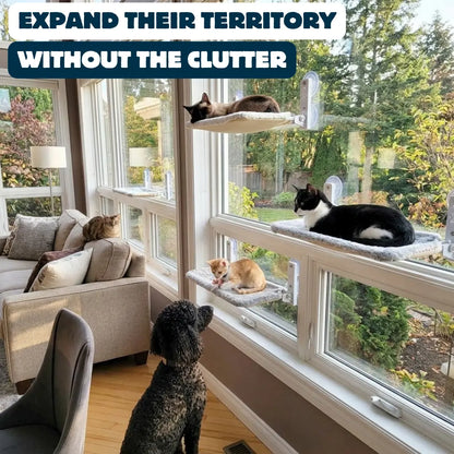 Nymock™ Foldable Cat Hammock Window Perch