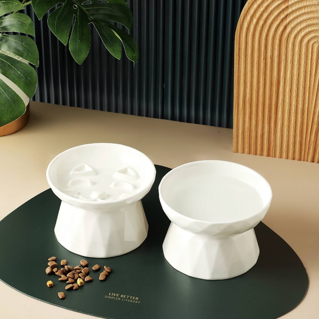 Whisker Friendly Slow Feeder Cat Bowl - Default Title, Nymock