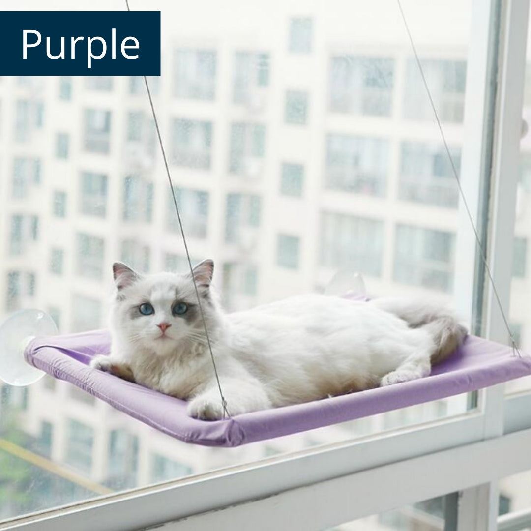 Nymock™ Indoor Cat Hammock - Purple, Nymock
