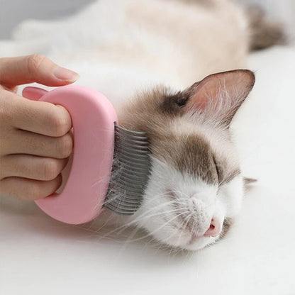 Massaging Cat Brush - Pink, Nymock